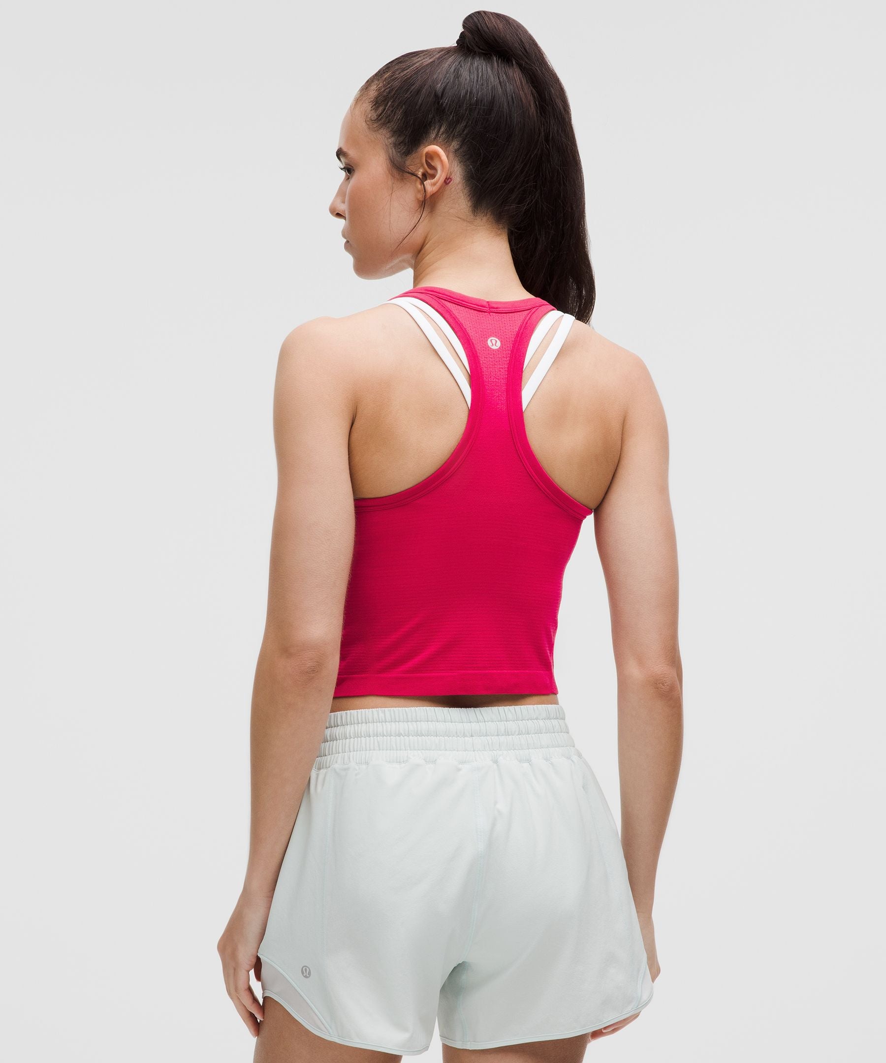 Lululemon Women's Swiftly Tech Cropped Racerback Tank Top 2.0