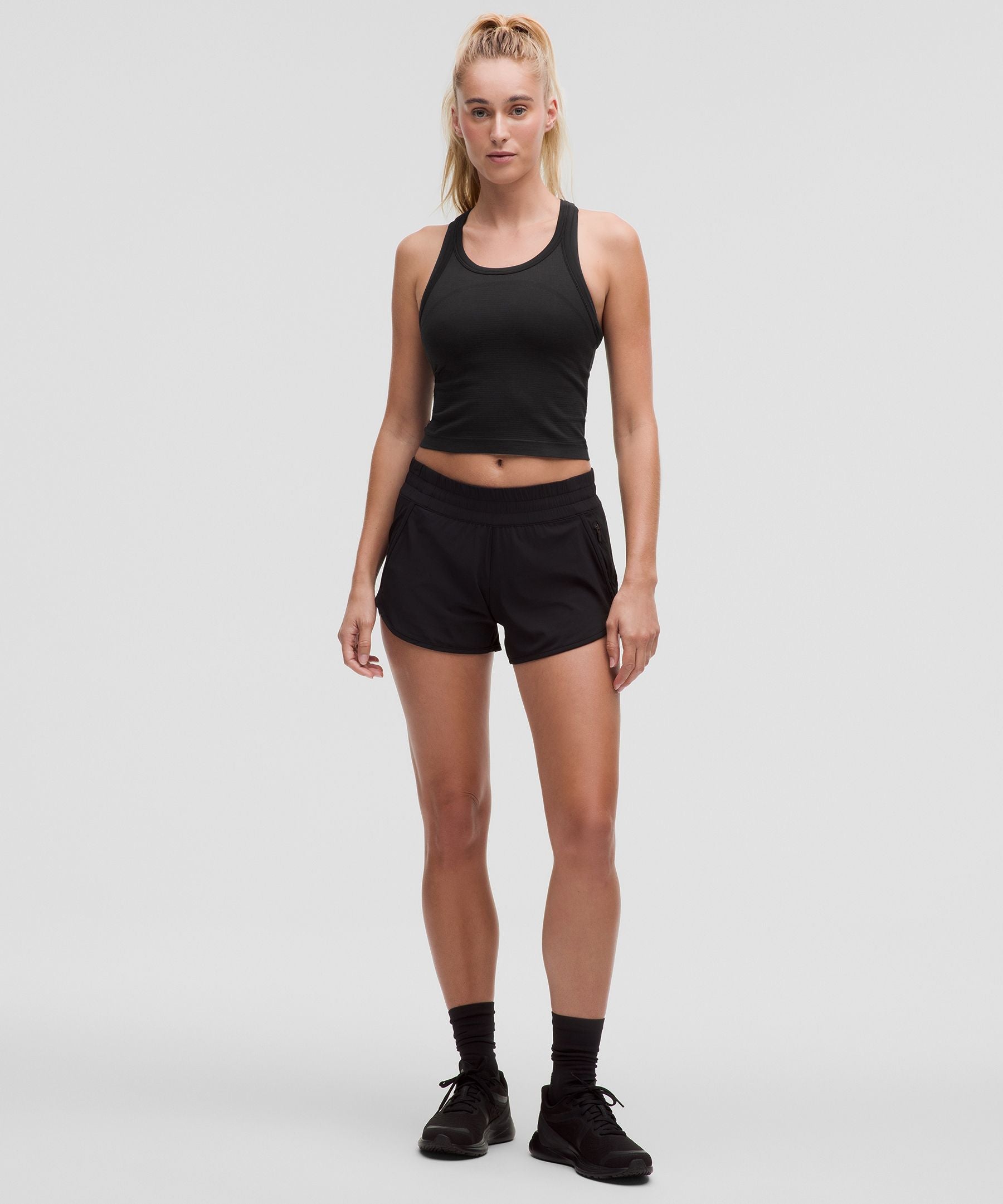 Lululemon Women's Swiftly Tech Cropped Racerback Tank Top 2.0