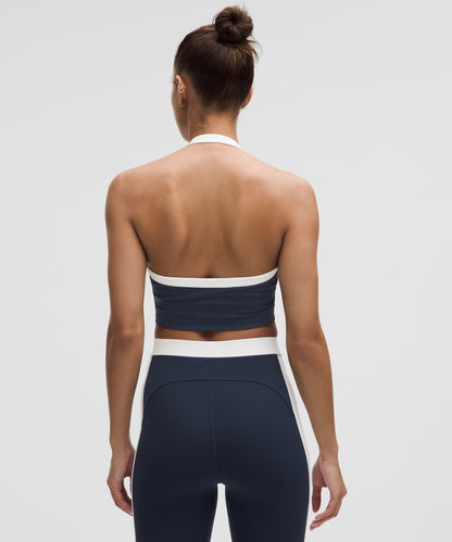 Lululemon Women's Nulu Cropped Halter Tank Top *Light Support, A/B Cup
