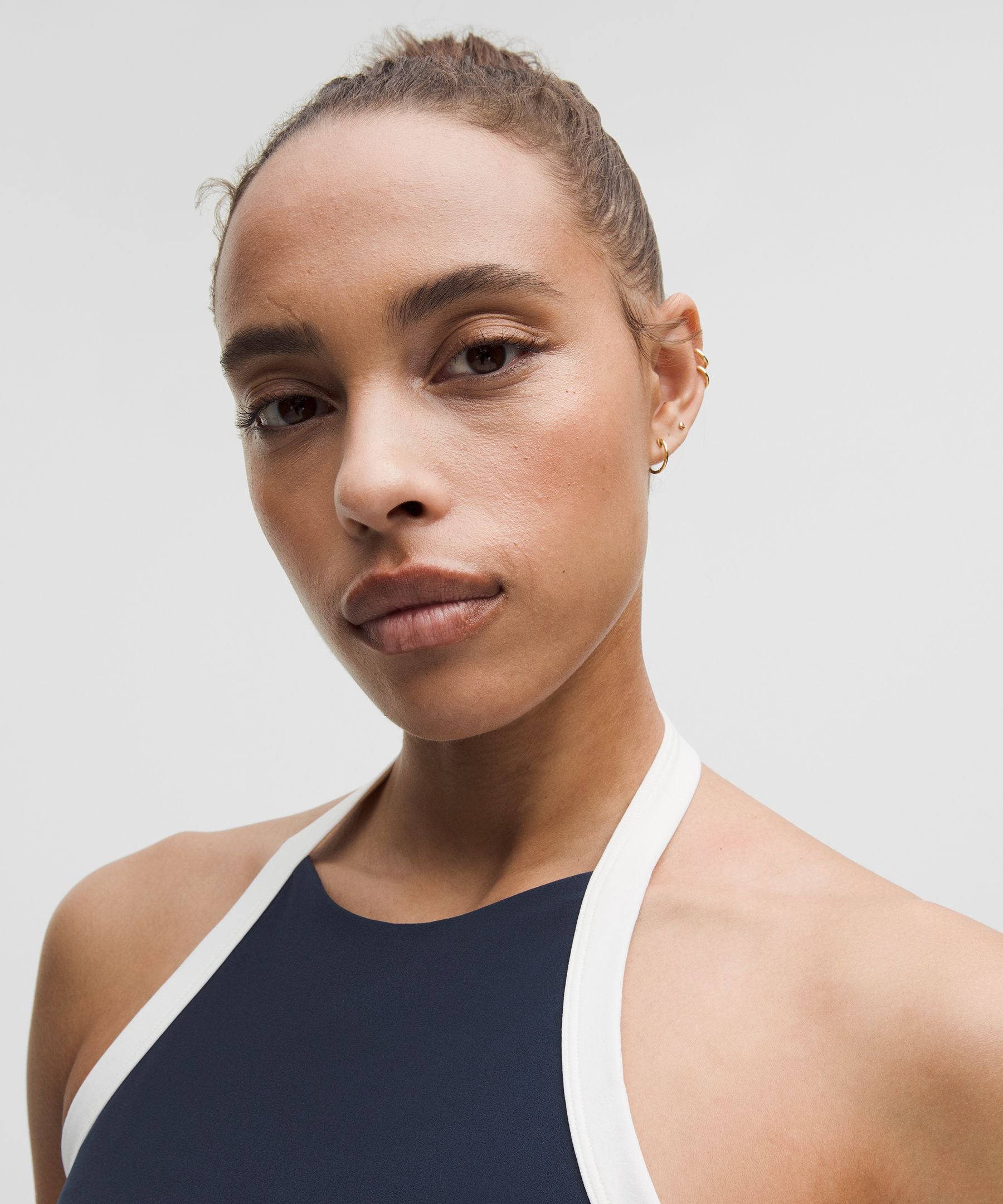 Lululemon Women's Nulu Cropped Halter Tank Top *Light Support, A/B Cup
