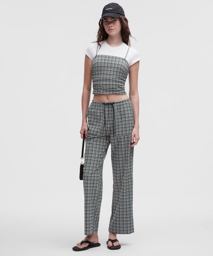 Lululemon Women's Seersucker Check Strappy Tank Top