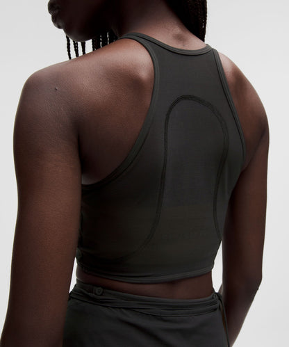 Lululemon Women's Mesh Cross-Front Cropped Tank Top B/C Cup *SLNSH Collection