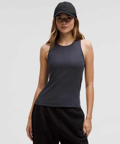 Lululemon Women's Sheer Cotton Ribbed Tank Top