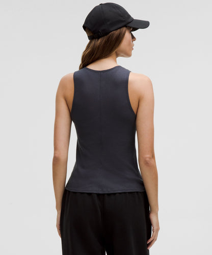 Lululemon Women's Sheer Cotton Ribbed Tank Top
