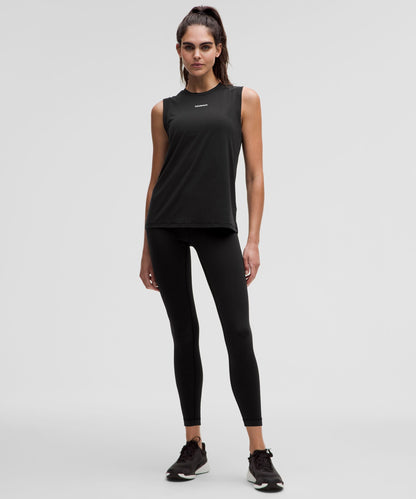 Lululemon Women's Jersey Training Muscle Tank Top Long *Wordmark