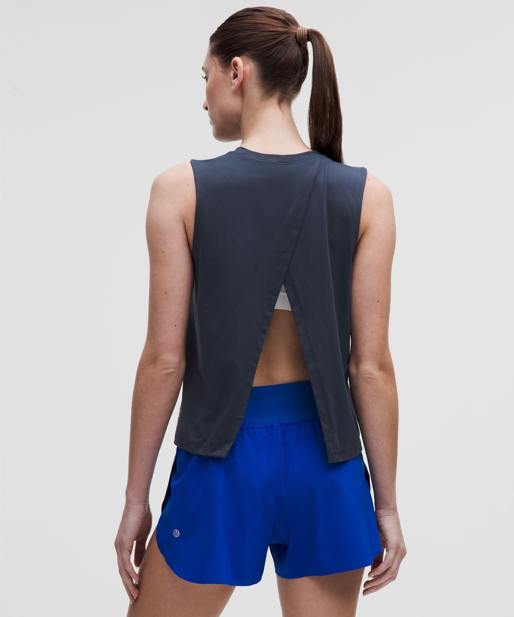 Lululemon Women's Pace Crush Cross-Back Graphic Tank Top