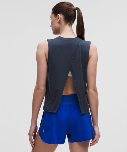Lululemon Women's Pace Crush Cross-Back Graphic Tank Top