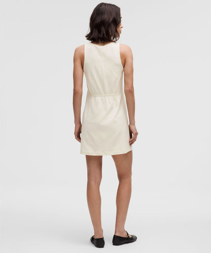 Lululemon Organic Cotton Cinched-Waist Dress