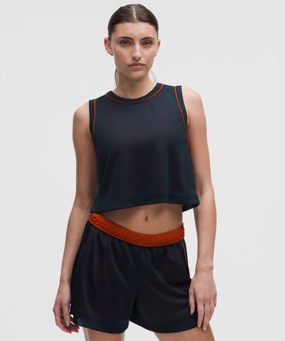 Lululemon Women's Double-Layered Mesh Reversible Tank Top
