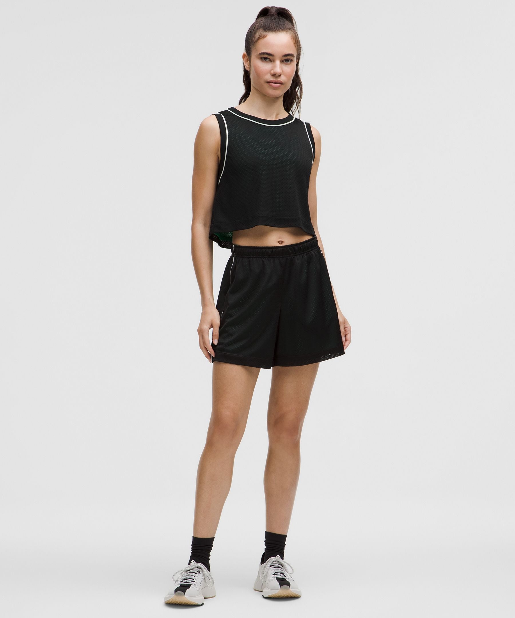 Lululemon Women's Double-Layered Mesh Reversible Tank Top