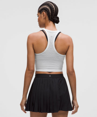 Lululemon Women's Swiftly Tech Cropped Round-Neck Tank Top 2.0