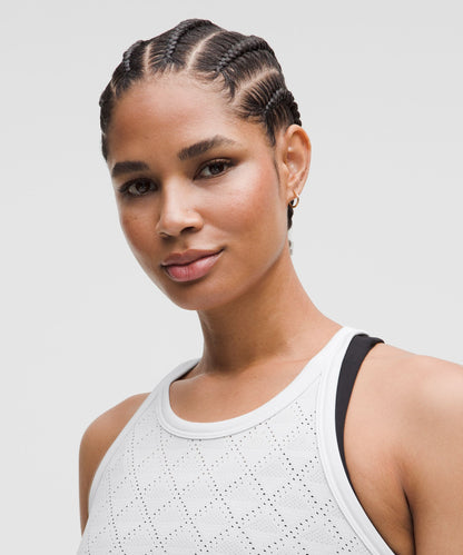 Lululemon Women's Swiftly Tech Cropped Round-Neck Tank Top 2.0