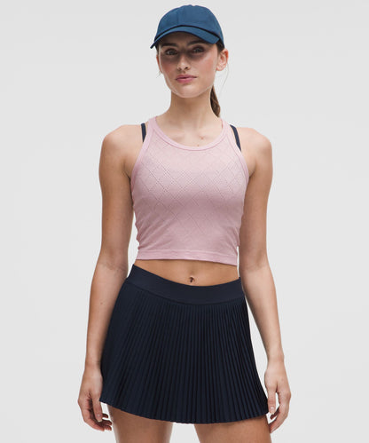 Lululemon Women's Swiftly Tech Cropped Round-Neck Tank Top 2.0