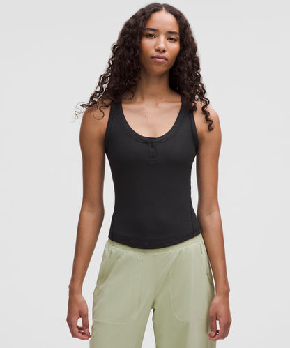 Lululemon Women's Hold Tight Henley Tank Top