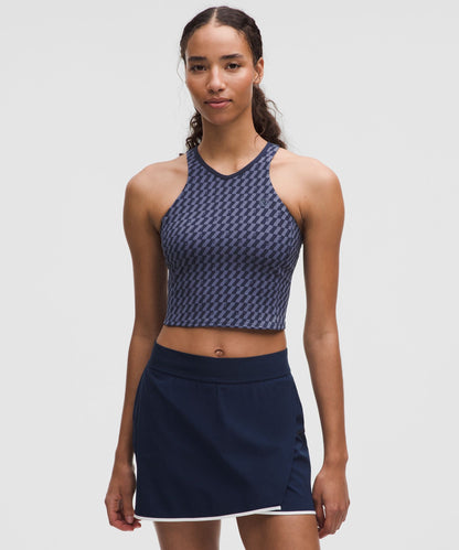 Lululemon Women's Cropped V-Neck Tennis Tank Top *Medium Support, B/C Cup