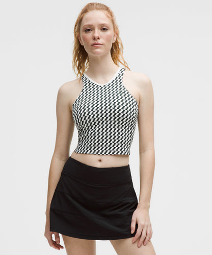 Lululemon Women's Cropped V-Neck Tennis Tank Top *Medium Support, B/C Cup