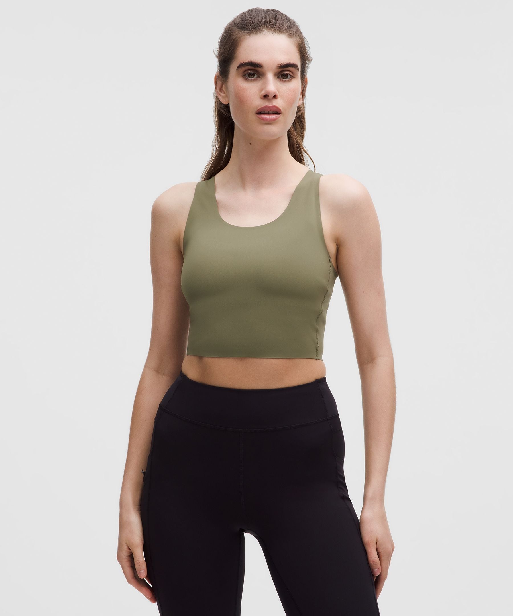 Lululemon Fast and Free Tank Top *Light Bay Leaf