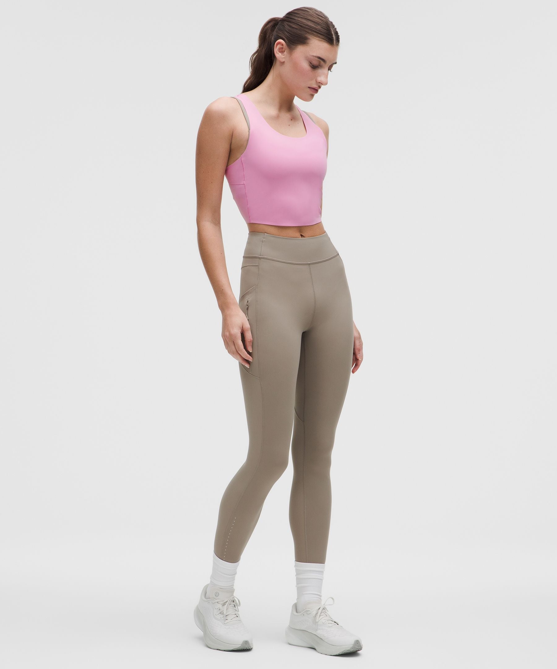 Lululemon Fast and Free Tank Top *Light Pink Frosting