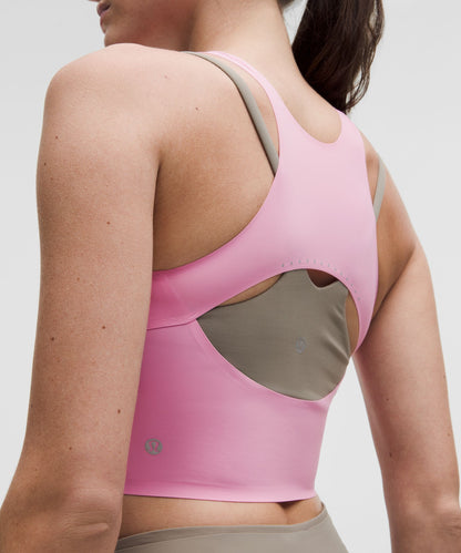 Lululemon Fast and Free Tank Top *Light Pink Frosting