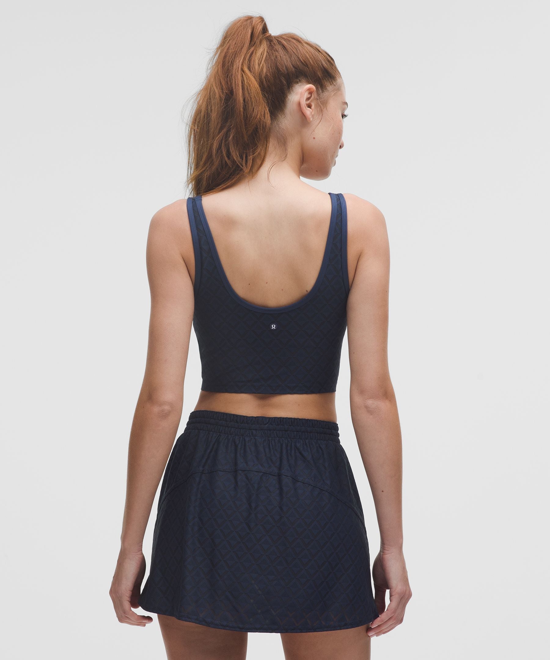 Lululemon Women's Textured Mesh Tennis Tank Top *Medium Support, B/C Cup