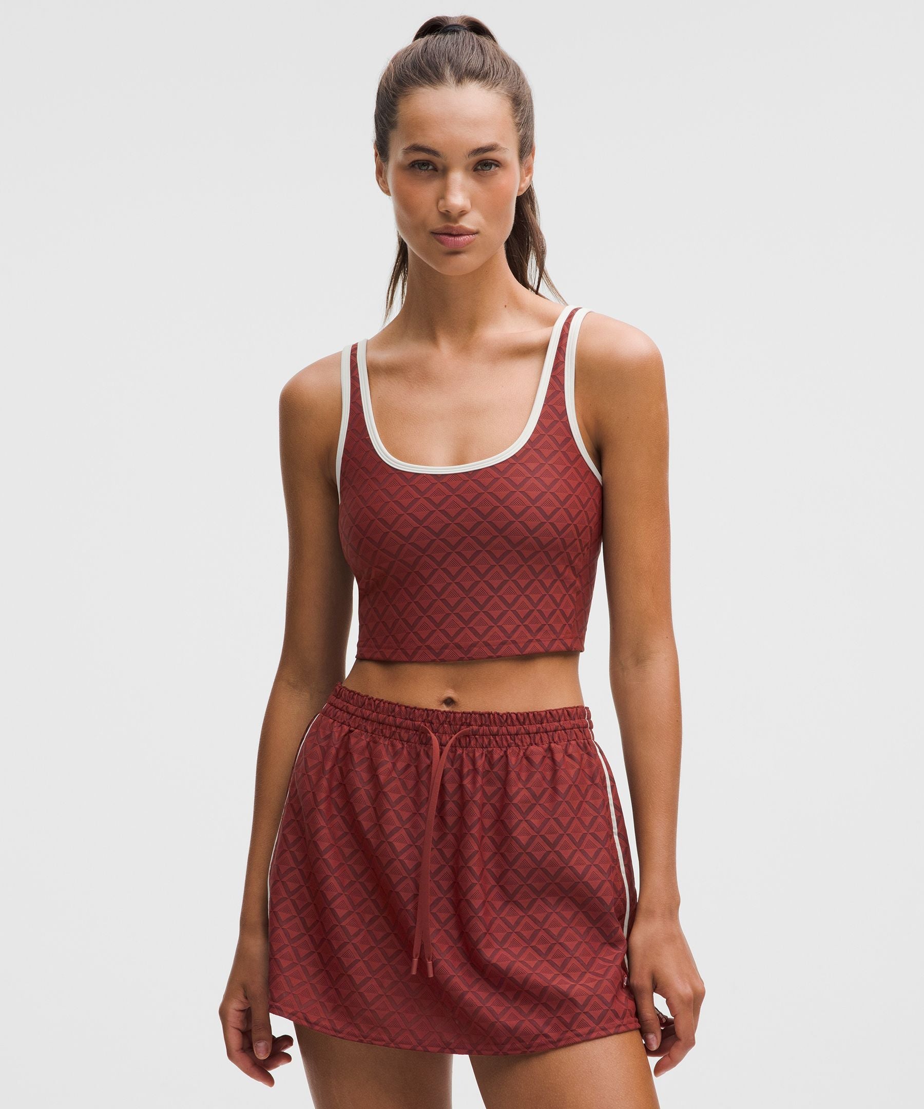 Lululemon Women's Textured Mesh Tennis Tank Top *Medium Support, B/C Cup