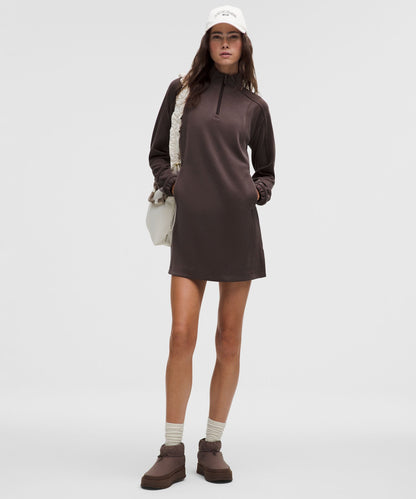 Lululemon Softstreme Half-Zip Mini Dress