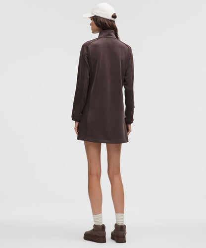 Lululemon Softstreme Half-Zip Mini Dress