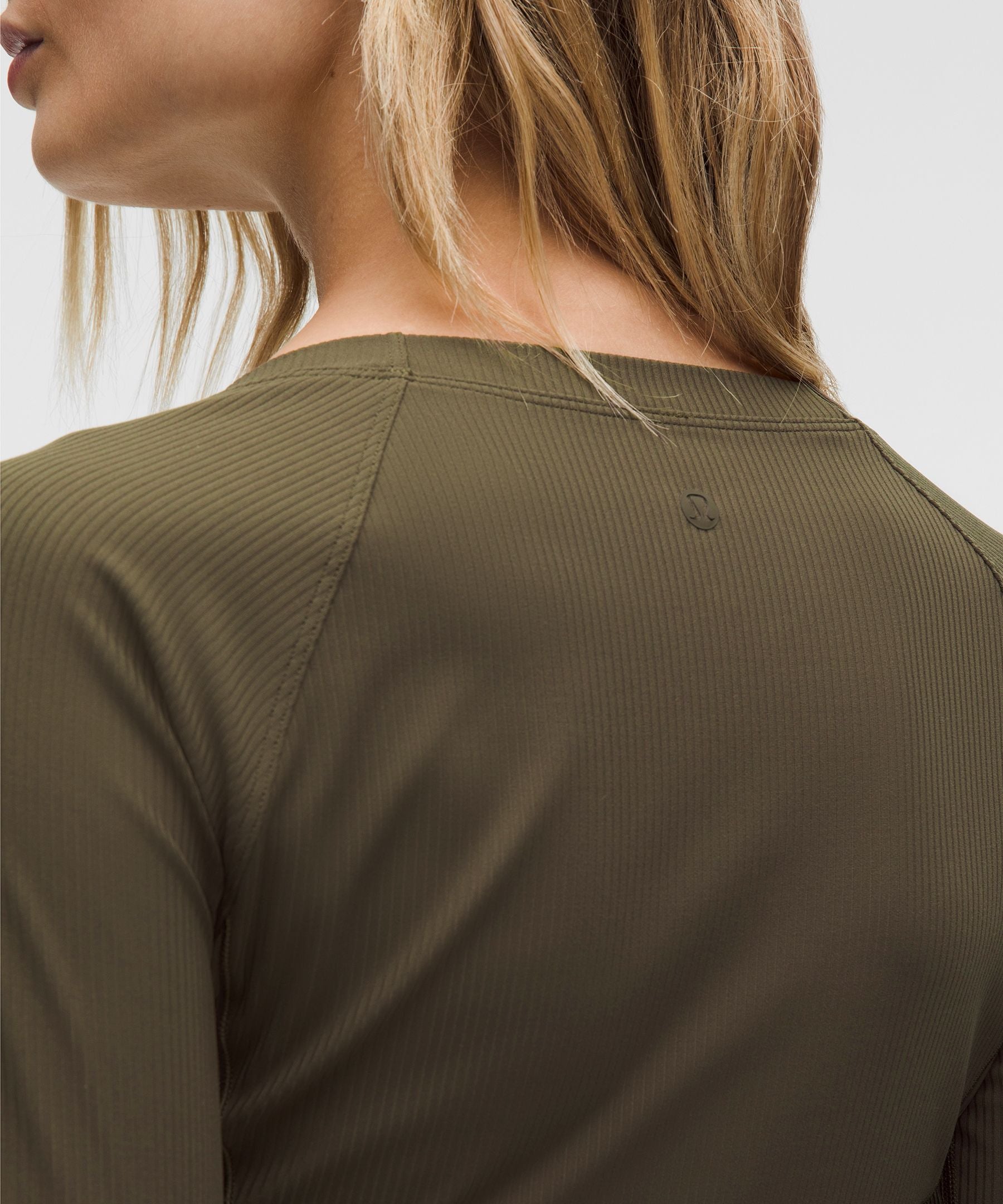 Lululemon All Aligned Ribbed Long-Sleeve Midi Dress