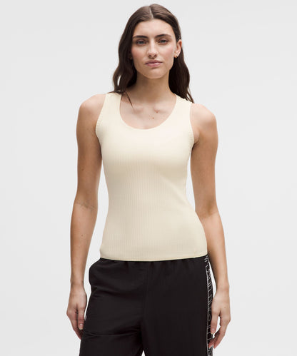 Lululemon Women's Wundermost Ultra-Soft Ribbed Nulu Scoop-Neck Tank Top