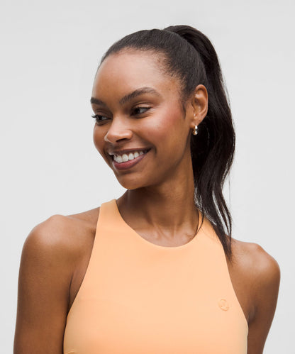 Lululemon Women's Scallop-Hem High-Neck Tennis Tank Top *Medium Support, B/C Cup