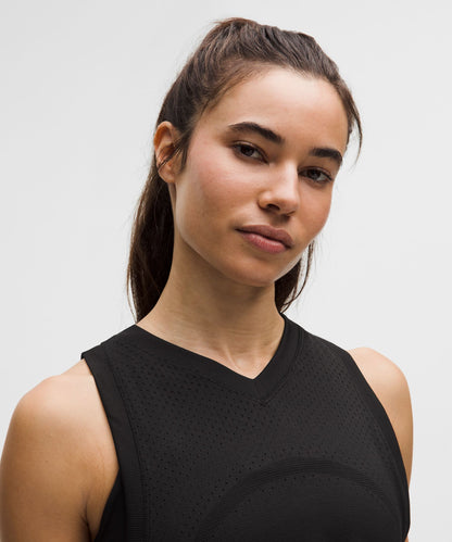 Lululemon Women's Swiftly Open-Hole V-Neck Tank Top