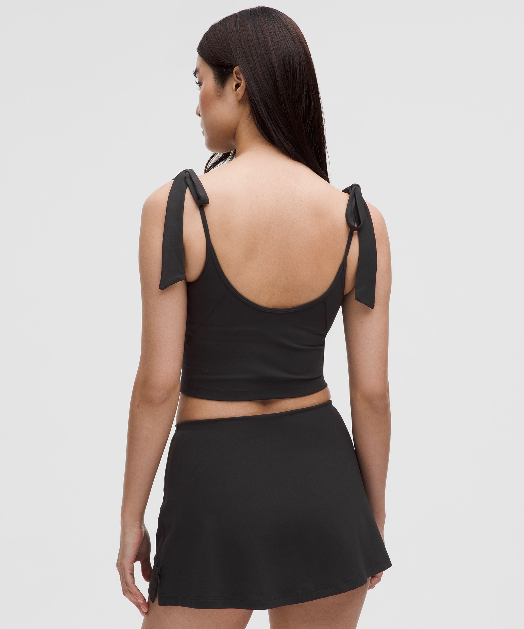Lululemon Women's Nulu Bow-Detail Tank Top *Balletcore Set