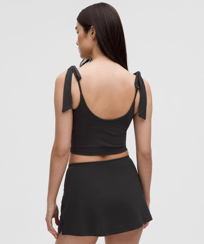 Lululemon Women's Nulu Bow-Detail Tank Top *Balletcore Set