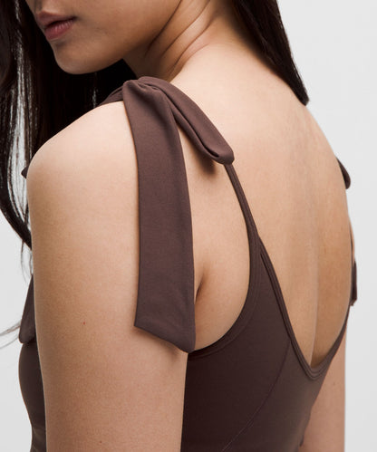 Lululemon Women's Nulu Bow-Detail Tank Top *Balletcore Set
