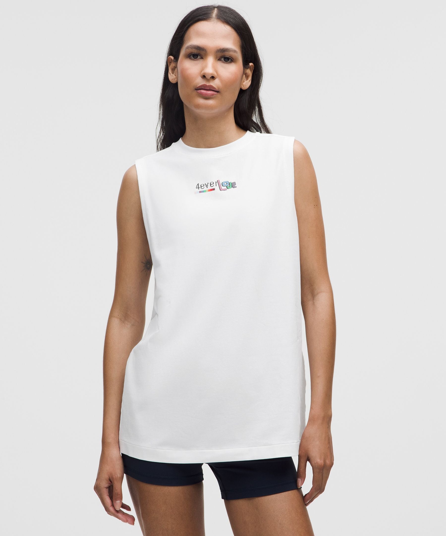 Lululemon Women's All Yours Organic Cotton Tank Top *Pride