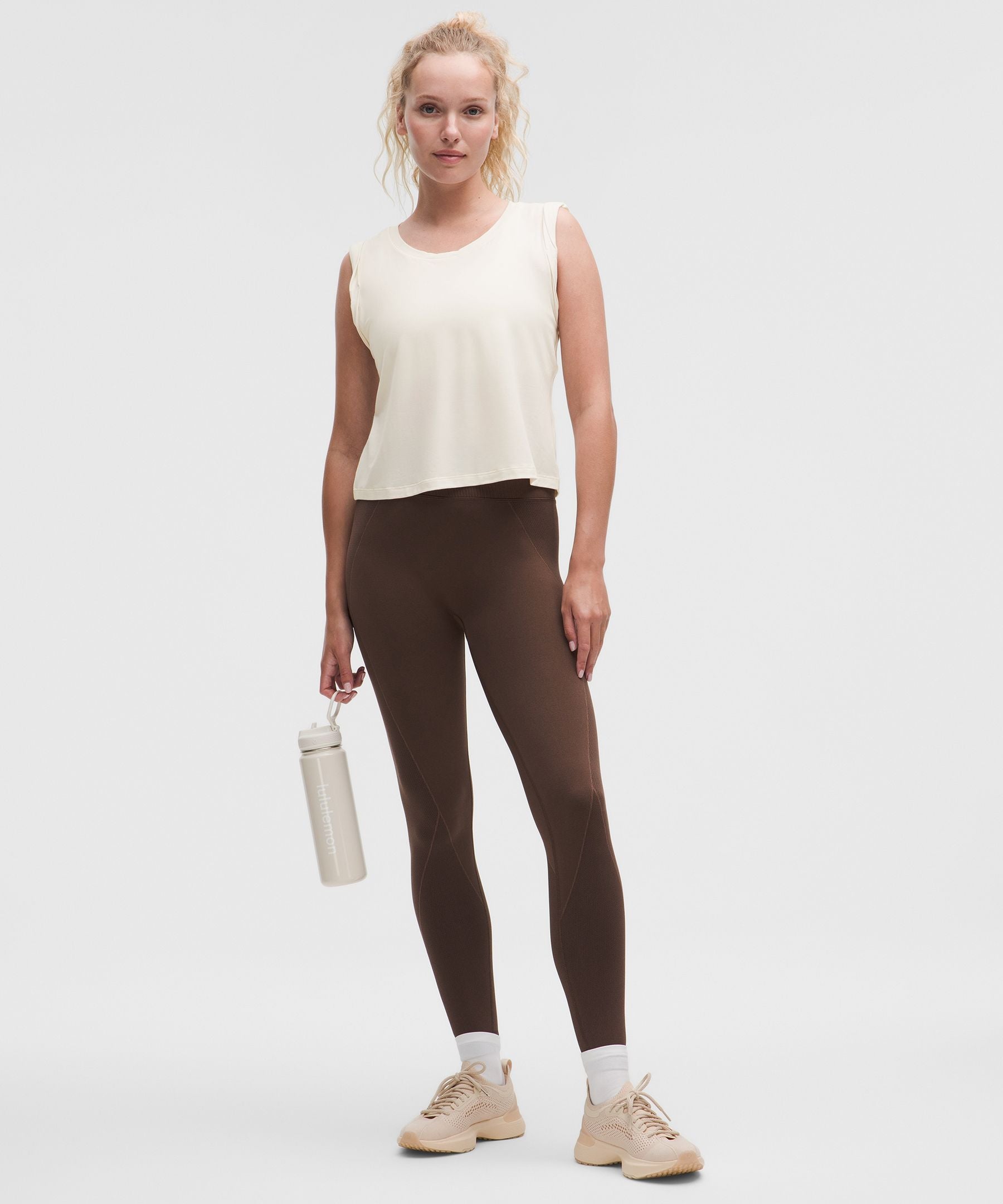 Lululemon Women's Jersey Training Rolled Cuff Tank Top