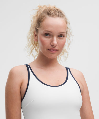 Lululemon Women's Scoop-Neck Cutout Tennis Tank Top *Medium Support, B/C Cup
