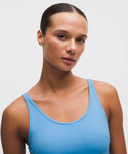 Lululemon Women's Scoop-Neck Cutout Tennis Tank Top *Medium Support, B/C Cup