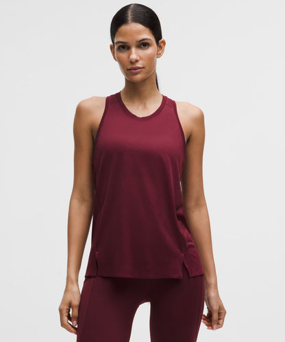 Lululemon Women's Fast and Free Singlet *Perforated Stripe