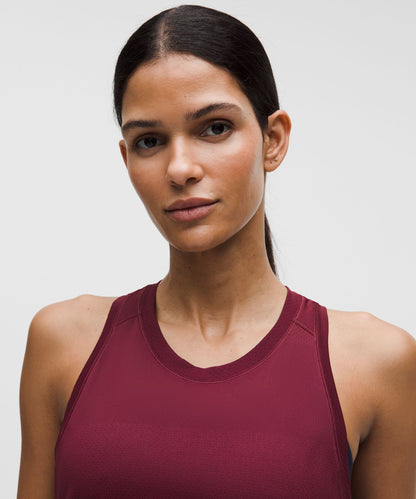 Lululemon Women's Fast and Free Singlet *Perforated Stripe