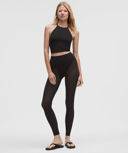 Lululemon Women's Nulu High-Neck Mesh-Hem Tank Top *Light Support, B/C Cup