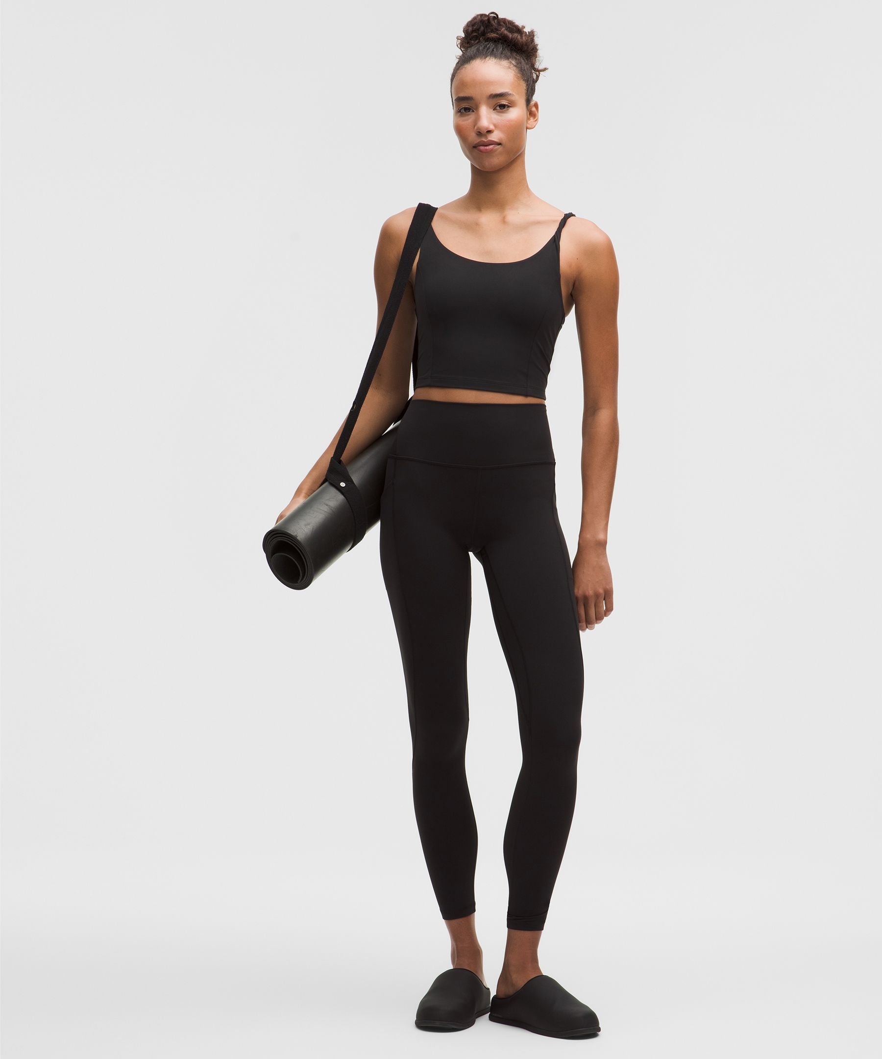 Lululemon Women's lululemon Align™ Twist-Strap Cropped Tank Top *Light Support, B/C Cup