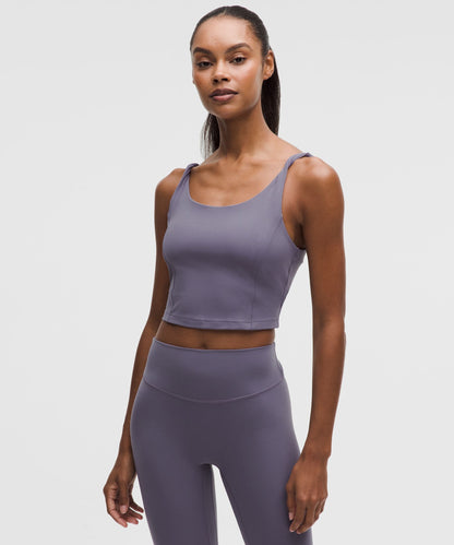 Lululemon Women's lululemon Align™ Twist-Strap Cropped Tank Top *Light Support, B/C Cup