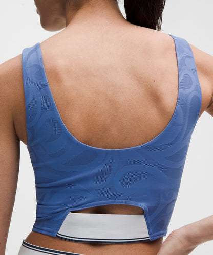 Lululemon Women's Paisley-Mesh Tennis Tank Top *B/C Cup