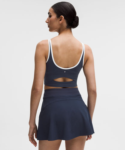 Lululemon Women's Scoop-Neck Cutout Tennis Tank Top *Medium Support, B/C Cup