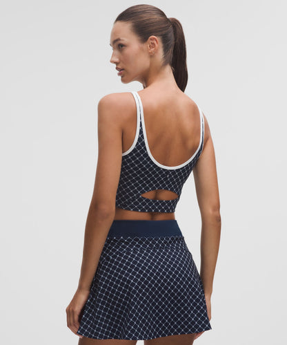 Lululemon Women's Scoop-Neck Cutout Tennis Tank Top *Medium Support, B/C Cup