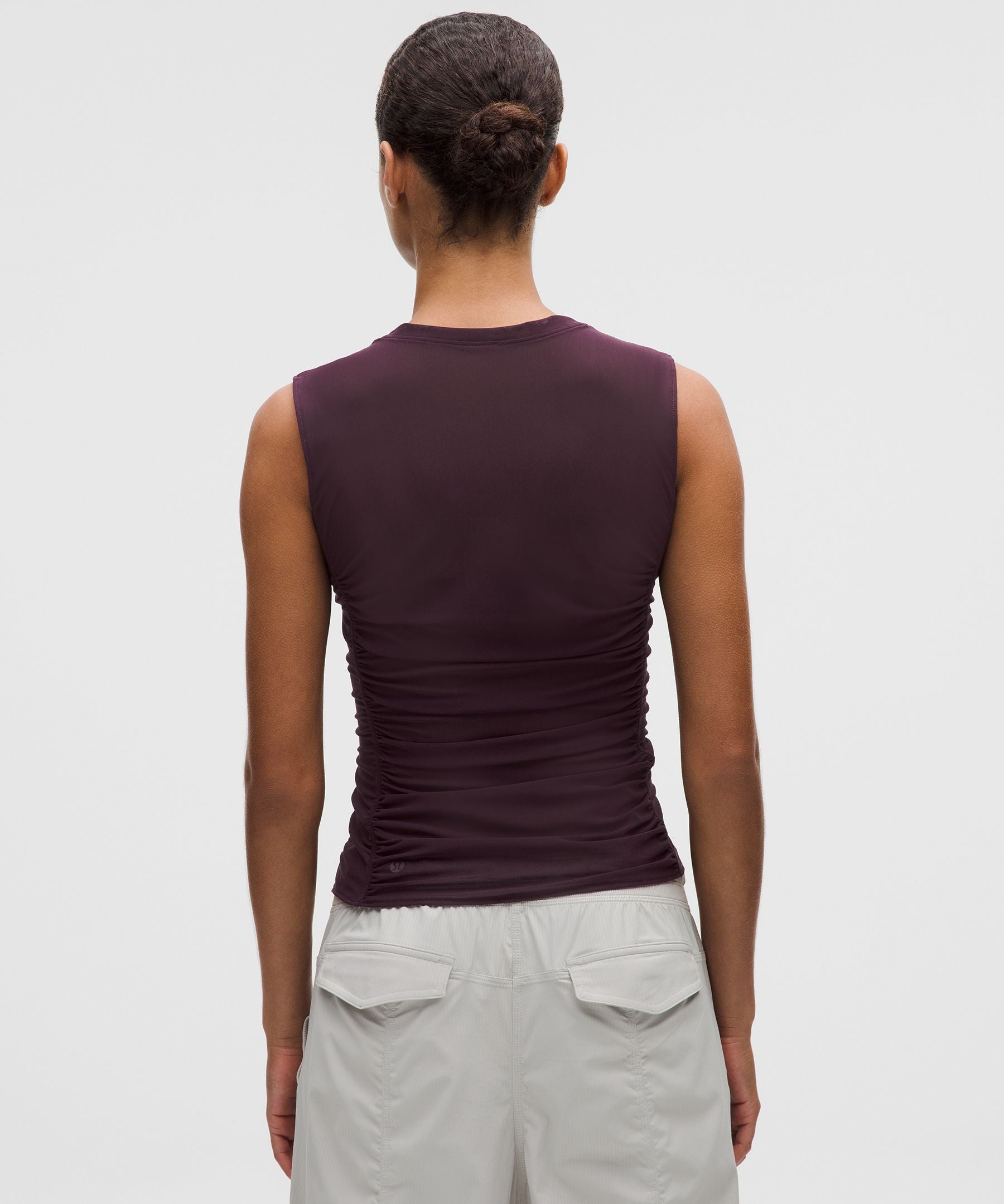 Lululemon Women's Mesh Ruched Tank Top