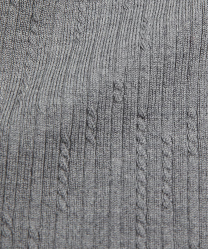 Lululemon Micro Cable Merino-Blend Buttoned Midi Dress