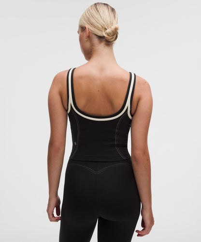Lululemon Women's Glow Up Tank Top Medium Support, C/D Cup *Pipe Detail