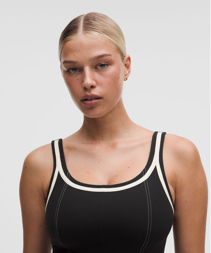 Lululemon Women's Glow Up Tank Top Medium Support, C/D Cup *Pipe Detail